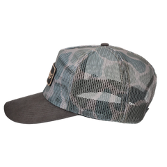 Frogg Toggs® All-Mesh Semi-Curved Snapback Cap | Classic Duck Camo | One Size