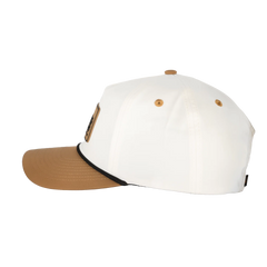 Two-Tone 5-Panel Performance Snapback | Natural/Coyote | One Size