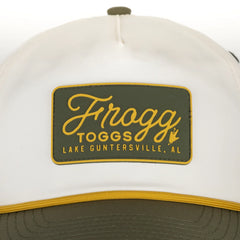 Two-Tone 5-Panel Performance Snapback | Natural/Faded Olive | One Size