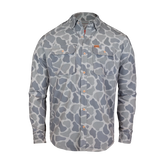 L/S Airflow Button-down | Faded Duck Camo