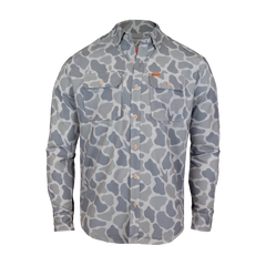 L/S Airflow Button-down | Faded Duck Camo