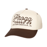 Frogg Toggs Two Tone 5-Panel Snapback Cap | Natural/Chocolate | One Size