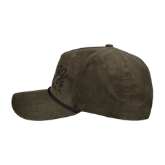 Frogg Toggs® 5-Panel Vintage Semi-Curved Snapback Cap | Faded Olive | One Size