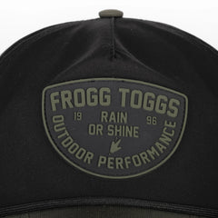 Rain or Shine Two-Tone 5 Panel Performance | Black/ Faded Olive | One Size