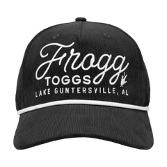 Frogg Toggs® 5-Panel Vintage Semi-Curved Snapback Cap | Charcoal | One Size