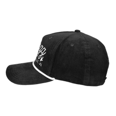 Frogg Toggs® 5-Panel Vintage Semi-Curved Snapback Cap | Charcoal | One Size