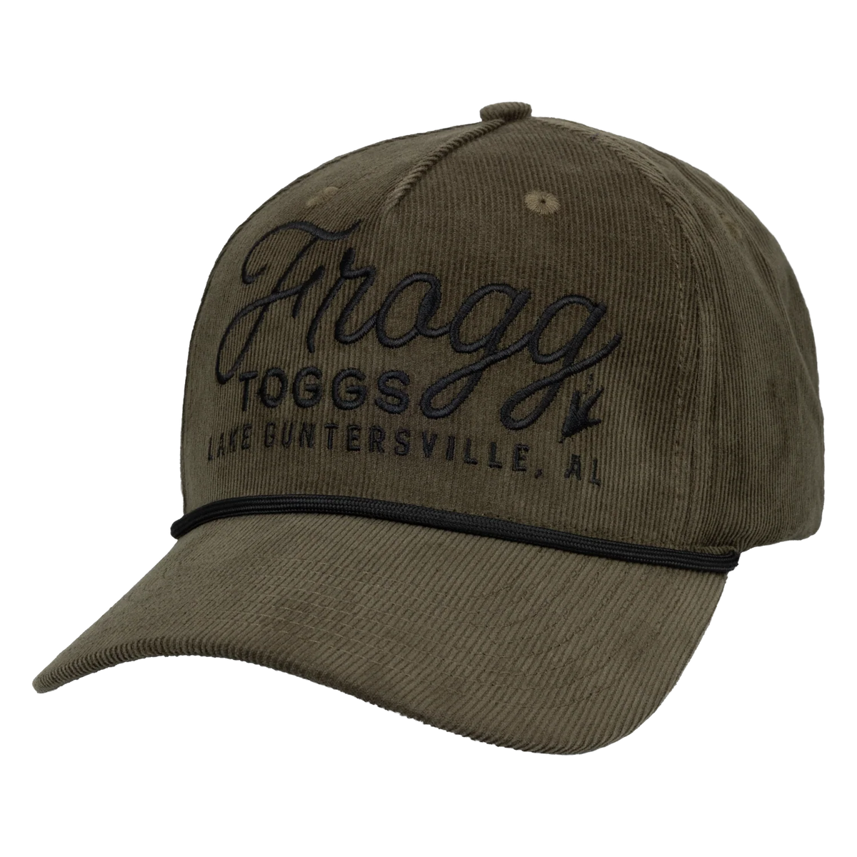 Frogg Toggs® 5-Panel Vintage Semi-Curved Snapback Cap | Faded Olive | One Size