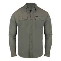 L/S Airflow Button-down | Army Green