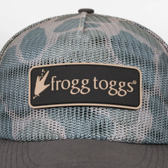 Frogg Toggs® All-Mesh Semi-Curved Snapback Cap | Classic Duck Camo | One Size