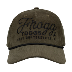 Frogg Toggs® 5-Panel Vintage Semi-Curved Snapback Cap | Faded Olive | One Size
