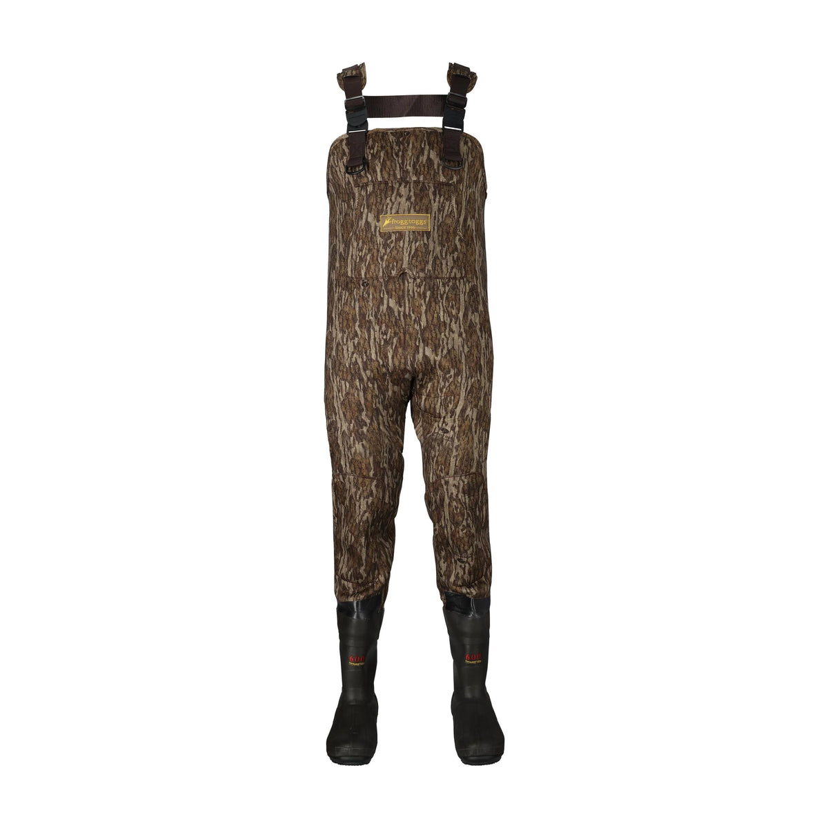 Frogg Toggs® Men's Amphib 3.5mm Neoprene Bootfoot in Mossy Oak Bottomland Chest Wader