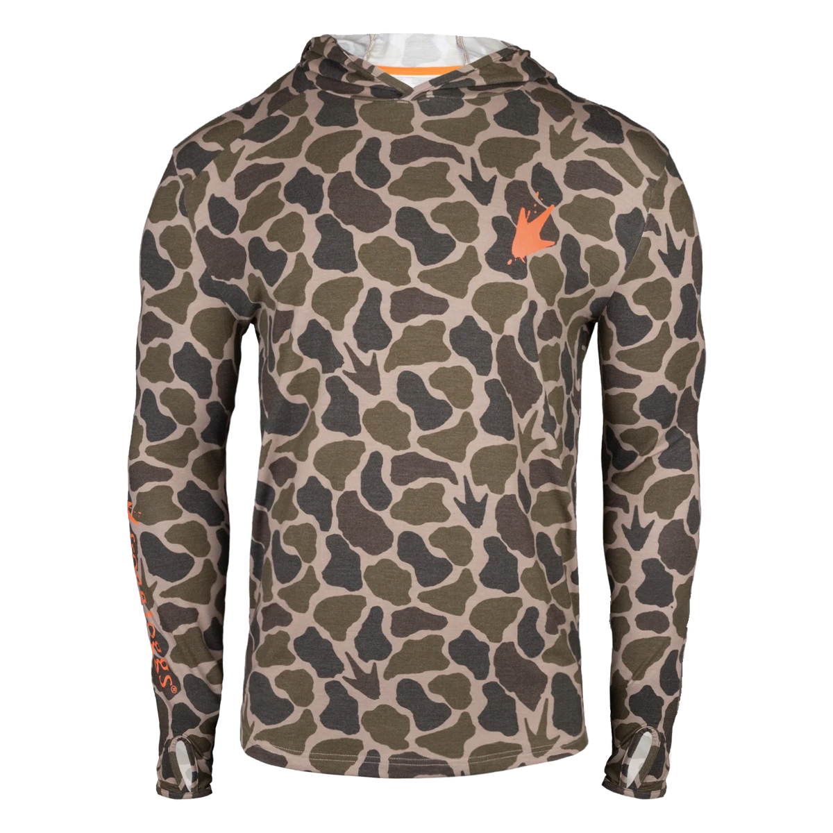 Frogg Toggs® Bamboo LS Hoodie | Duck Camo