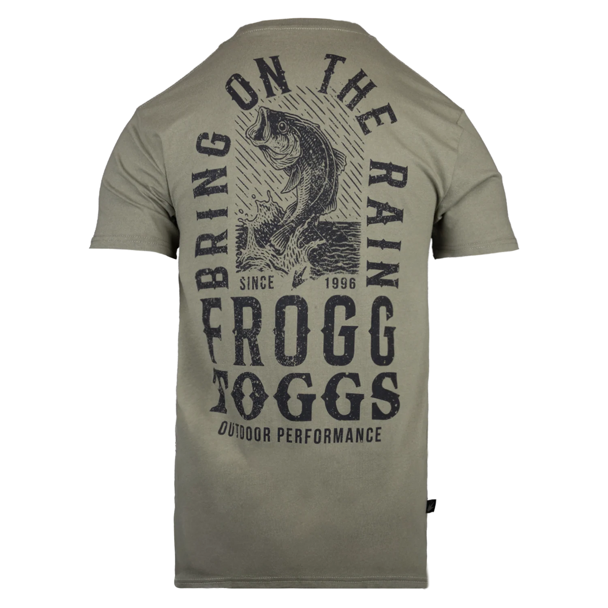 Bring On The Rain T-Shirt | Faded Olive