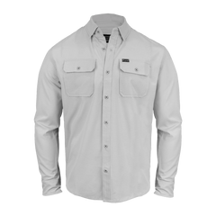 L/S Airflow Button-down | Silver